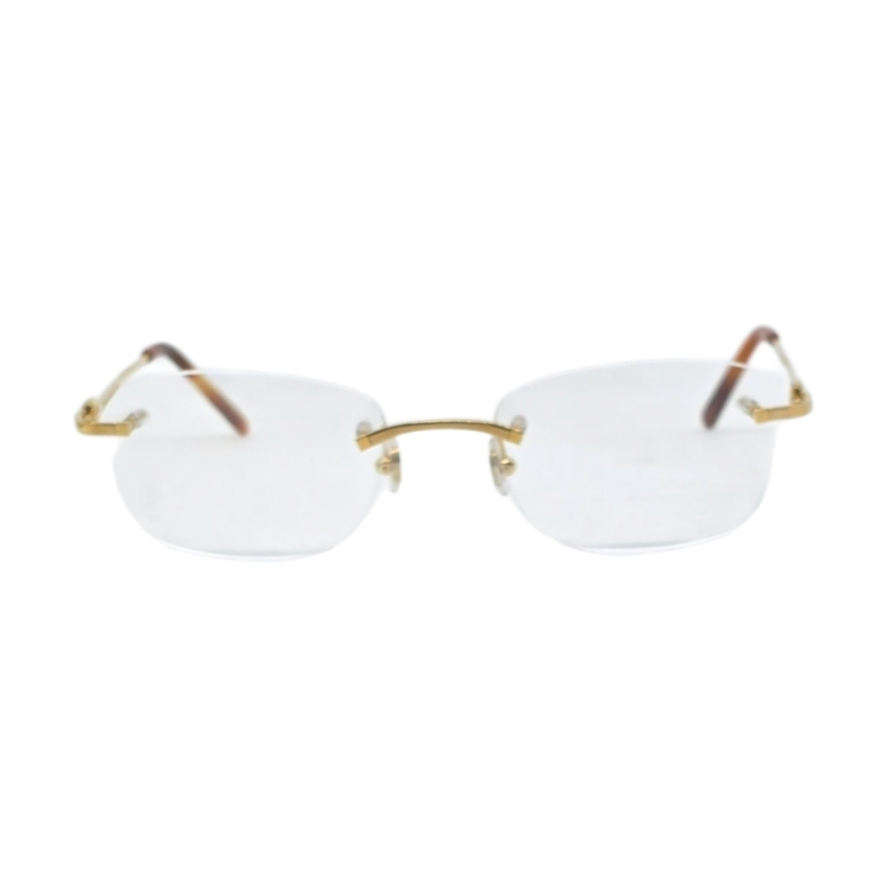 CARTIER......Elegant Gold CARTIER Rimless Glasses